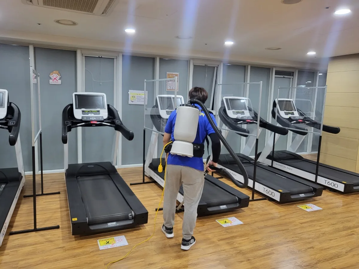 은평구 갈현동 헬스장 탕비실 직원 휴게공간 위생청소 사례 - 행진크린